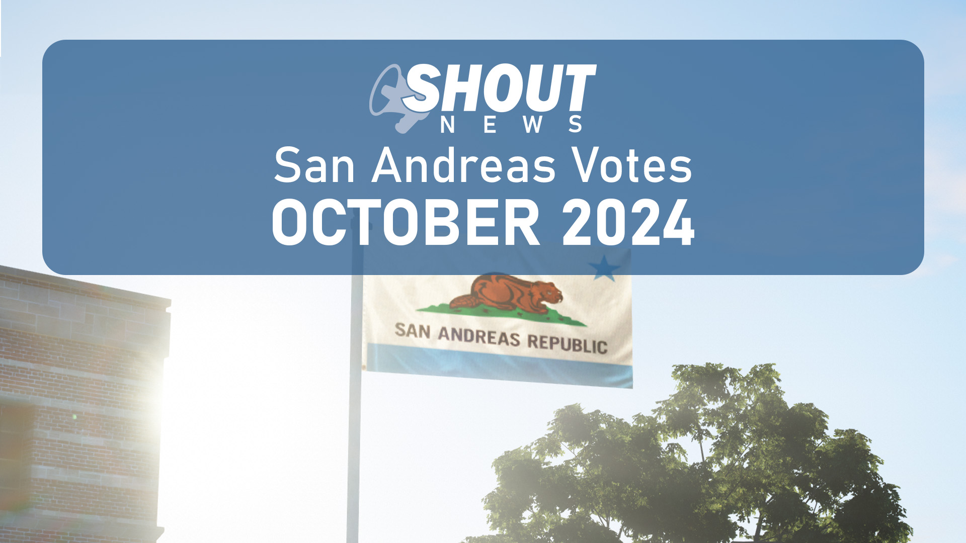 San Andreas to head to an October Election