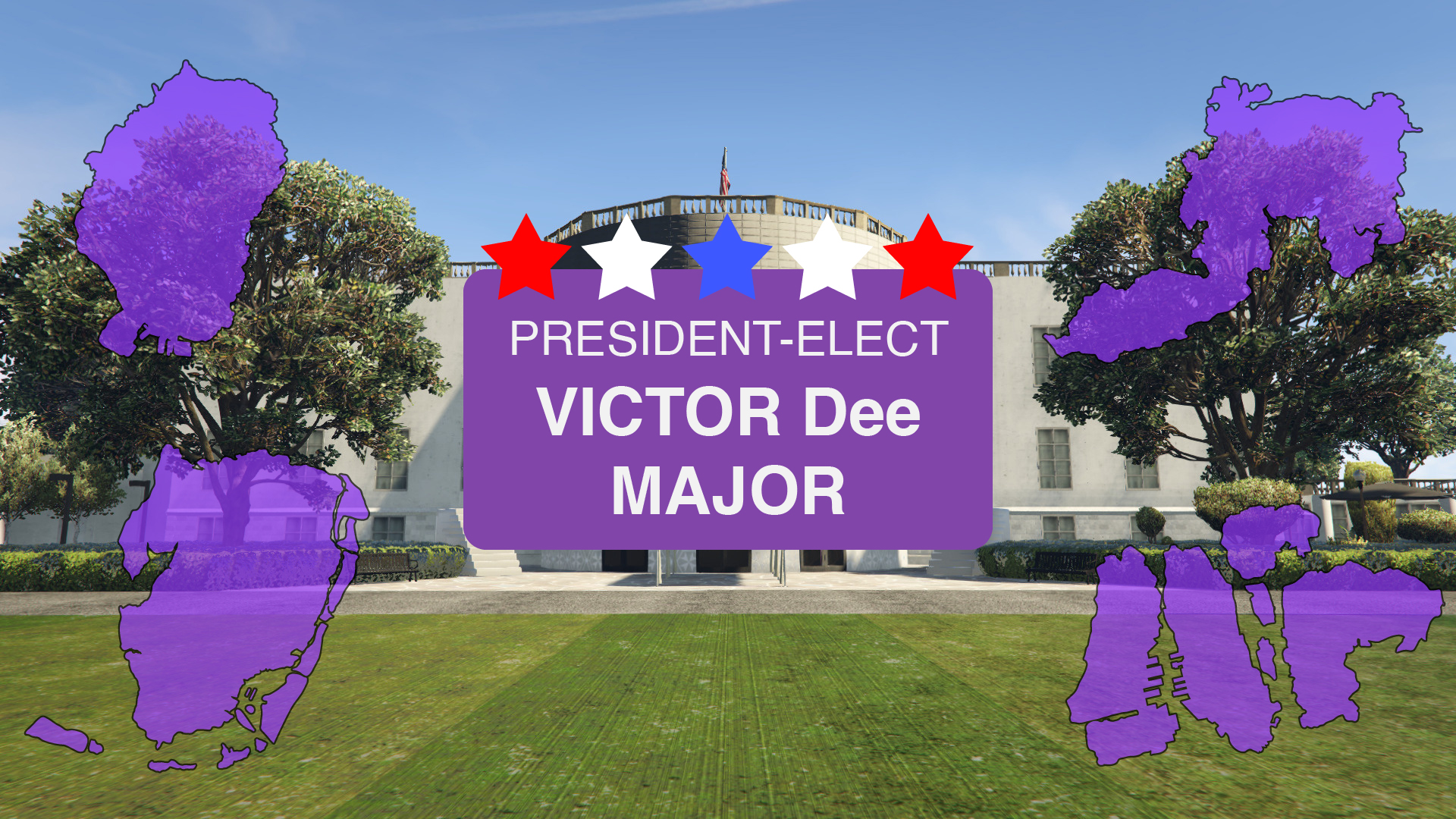 Victor Dee Major wins Landslide Presidential Victory.